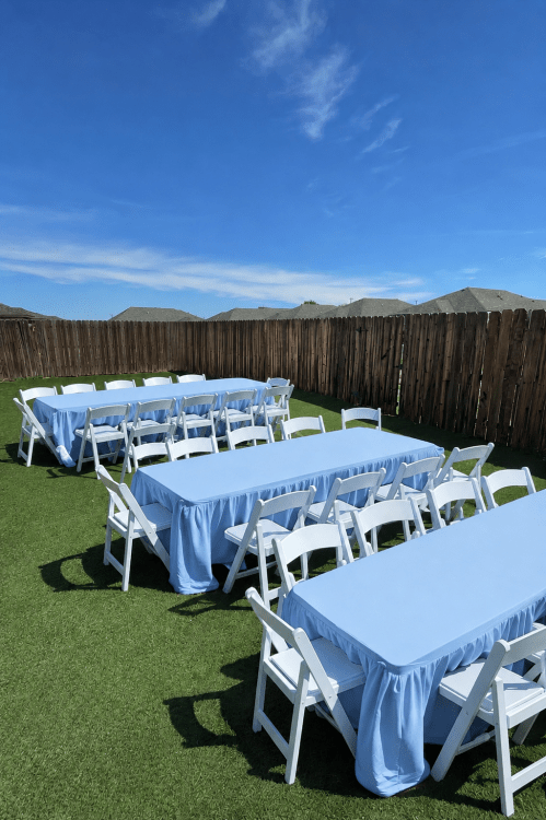 Tables and Chairs